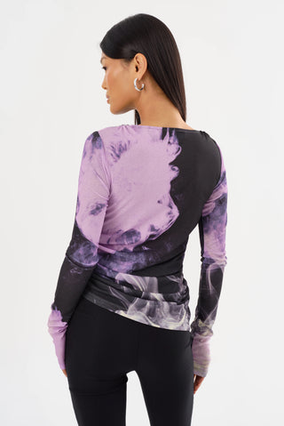 LaMarque Celina Printed Long Sleeve Top - Premium clothing at Lonnys NY - Just $165! Shop Womens clothing now 