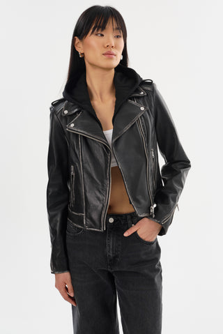 Lamarque Holy Biker Jacket - Premium clothing at Lonnys NY - Just $675! Shop Womens clothing now 