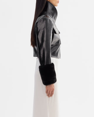 Lamarque Hedda Faux Leather Jacket