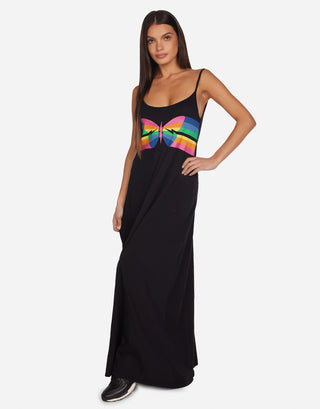Lauren Moshi Berna Butterfly Stripe Dress