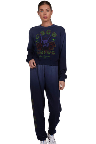 Lauren Moshi CBGB Rock Hand Pullover - Premium sweatshirt at Lonnys NY - Just $189! Shop Womens clothing now 