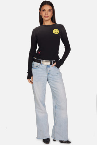 Lauren Moshi McKinley Butterfly Mess Top