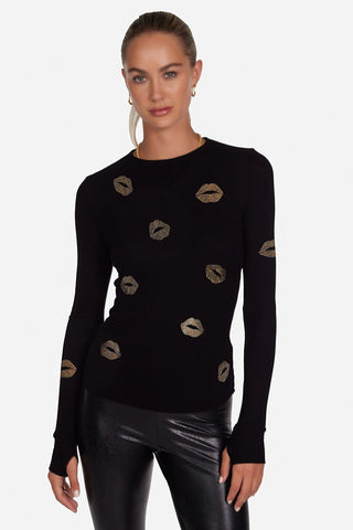 Lauren Moshi McKinley Gold Kisses Thermal - Premium clothing at Lonnys NY - Just $158! Shop Womens clothing now 