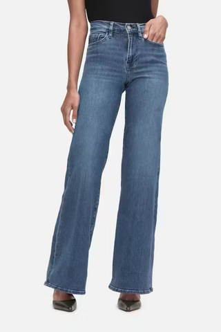 Le Slim Palazzo Jeans - Premium Jeans from FRAME DENIM - Just $268! Shop now 