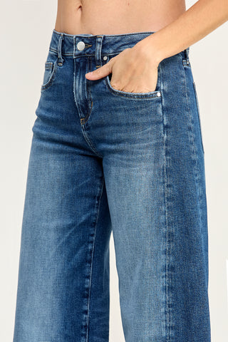 Level 99 Quinn Curve Wide Leg Barrel Jeans