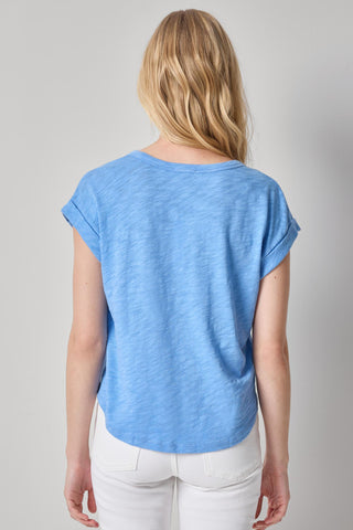 Lilla P Cuff Sleeve Boxy Top