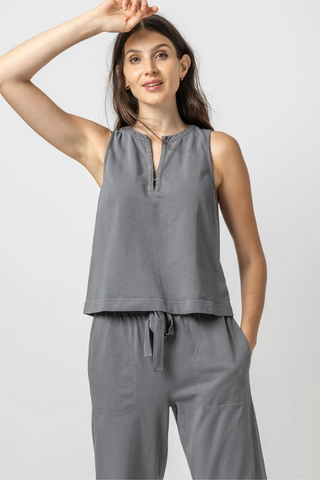Lilla P Hook & Eye Top - Premium Shirts & Tops from LILLA P - Just $121! Shop now 