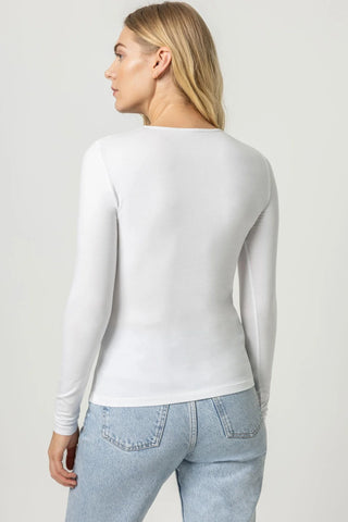 Lilla P Long Sleeve Crew Shirt - Premium clothing at Lonnys NY - Just $66! Shop Womens clothing now 