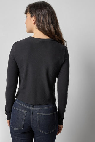 Lilla P Long Sleeve Cropped Tee