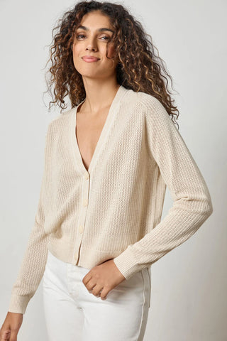 Lilla P Saddle Sleeve Cardigan - Premium clothing at Lonnys NY - Just $176! Shop Womens clothing now 