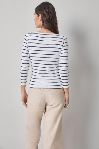 Lilla P Striped Boatneck Shirt