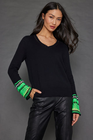 Lisa Todd Cuff Links Sweater - Premium clothing at Lonnys NY - Just $216! Shop Womens clothing now 