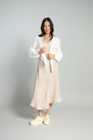 Lola + Sophie Tie Front Shrug
