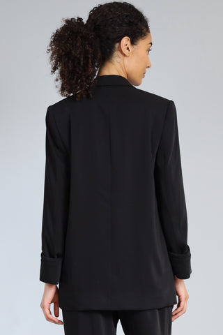 Lola + Sophie Button Cuff Blazer