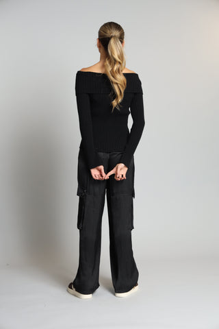 Lola + Sophie Marilyn Zip Front Sweater