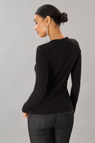 Lola & Sophie Rib Knit Wink Top - Premium clothing at Lonnys NY - Just $67! Shop Womens clothing now 