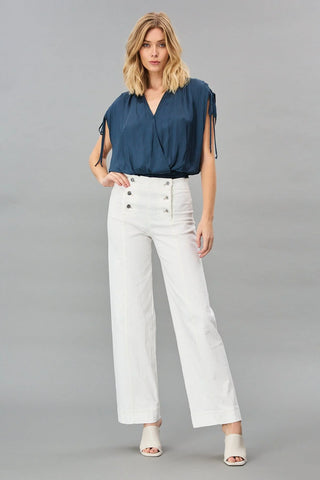 Lola & Sophie Sailor Denim Pants - Premium clothing at Lonnys NY - Just $225! Shop Womens clothing now 