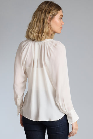 Lola + Sophie Tie Neck Blouse *FINAL SALE*