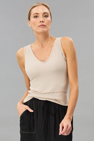Lola & Sophie Rib Tank Top - Premium Shirts & Tops from Lola & Sophie - Just $62! Shop now 