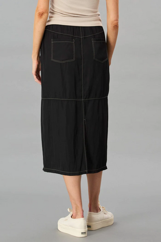 Lola & Sophie Contrast Stitch Skirt *Final Sale* - Premium  at Lonnys NY - Just $74.50! Shop Womens clothing now 