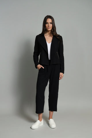 Lola & Sophie Gauze Cropped Jogger