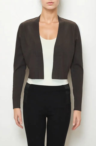 Lonnys Open Cropped Cardigan - Premium clothing at Lonnys NY - Just $80! Shop Womens clothing now 