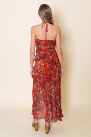 Love & Luxury Ruffled Maxi Dress
