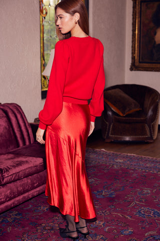 Love & Revenge Puff Sleeve Cardigan