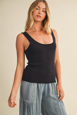 Love & Luxury Sleeveless Sweater Tank