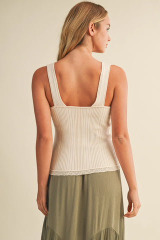 Love & Luxury Sleeveless Sweater Tank
