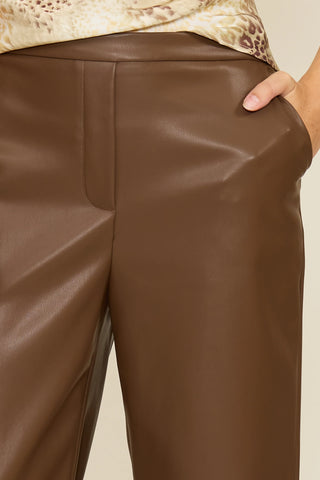 Lucy Paris Karen Faux Leather Pants