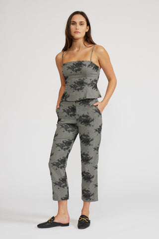 Lucy Paris Maria Embroidered Pants *FINAL SALE Lucy Paris Maria Embroidered Pants *FINAL SALE