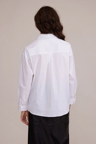 Lucy Paris Torin Pearl Button Down Shirt - Premium clothing at Lonnys NY - Just $80! Shop Womens clothing now 