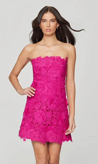 generation love pink dress Generation Love Silvia Floral Dress