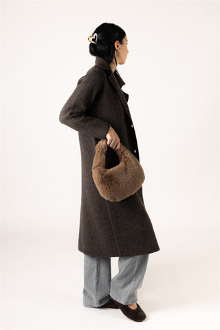Lyla & Luxe Faux Fur Purse