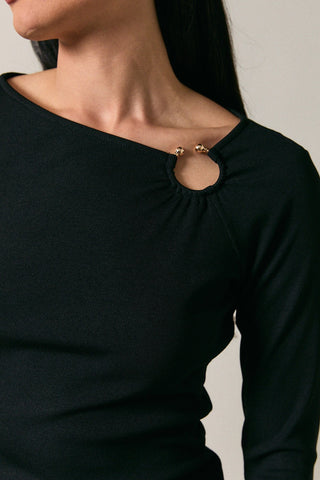 Madison Asymmetrical Hardware Top