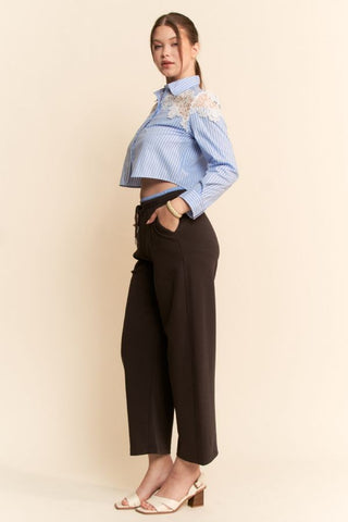 Madison Contrast Waistband Sweatpants