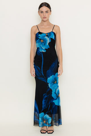 Madison Floral Mermaid Slip Dress