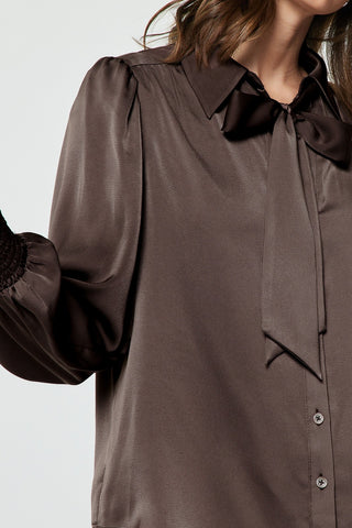 Madison Tie Neck Blouse