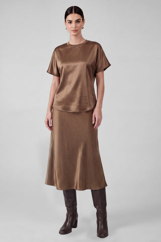 Madison Satin Dolman Sleeve Top