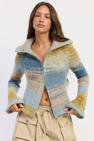 Madison Turtle Neck Zip Up