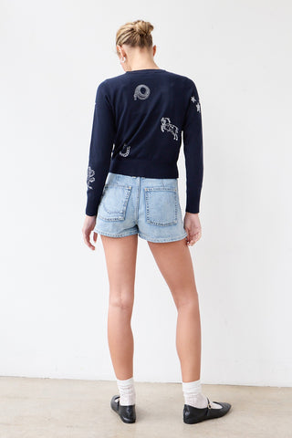 Madison Western Embroidered Cardigan