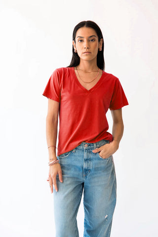 Mantra Boo V Neck Tee - Premium clothing at Lonnys NY - Just $64! Shop Womens clothing now 