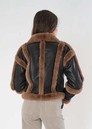 Marrakech Rosa Faux Fur Jacket