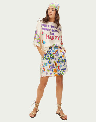 Me369 Ruby Cropped Markers T-Shirt