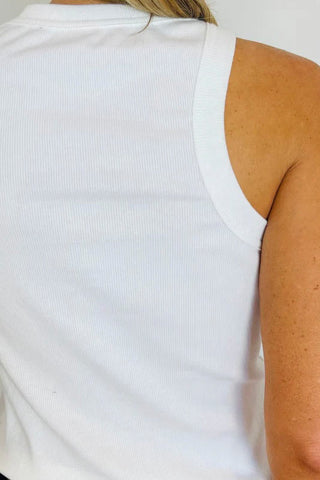Meraki Gretchen Ribbed Tank Top