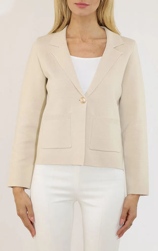 Metric One Button Blazer