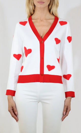 Metric Hearts Cardigan