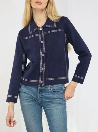 Metric Button Up Cardi Jacket
