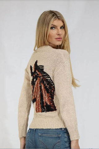 Metric Western Button Front Cardigan